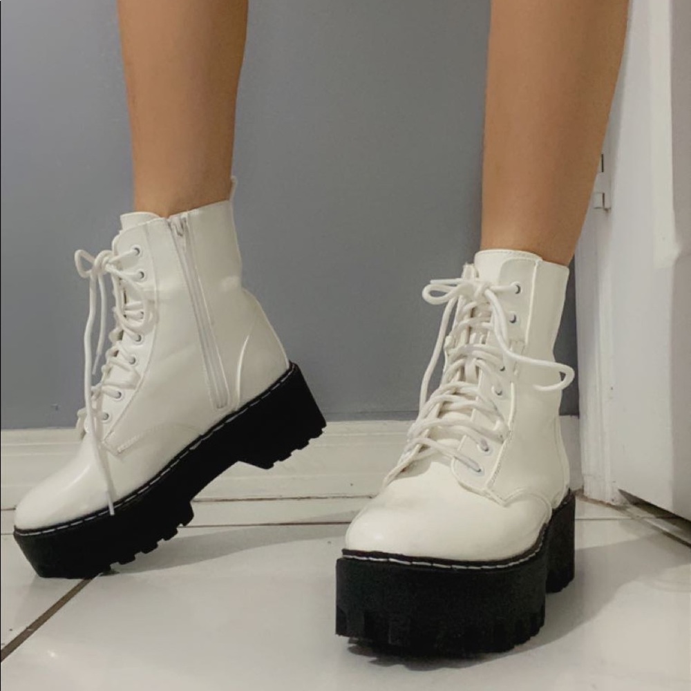 White boots
